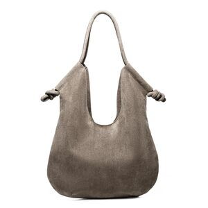 5266 Large Suede Hobo Bags Trendy Shoulder Bag Tote Satchel for Work Travel